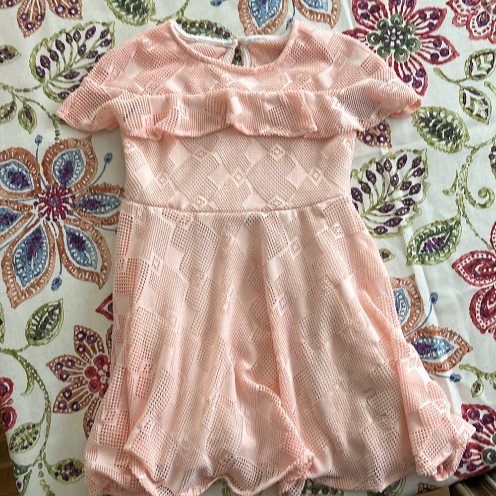 Light pink 5 toddler pastourelle dress